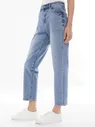 Джинсы силуэта Mom Comfort со средней посадкой zolla 02412710L093