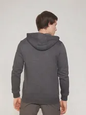 🛍 Толстовка Zolla мужская полиэстер 65% хлопок 35% 95 Dark Grey - Темно-серый