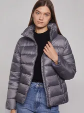 Куртка женская Zolla 022335102054 серая 2XL, 022335102054