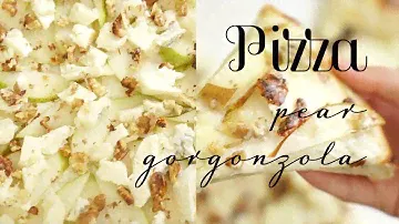 Пицца груша-горгонзола. Для гурманов. Безумно вкусно! Pizza pear-gorgonzola