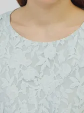 🛍 Zolla Блузка женская с цветочным узором, мятный
