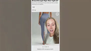 Lululemon got rid of the front seam!