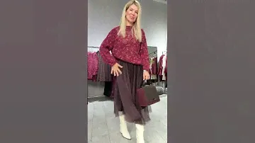 ❤️ 🇮🇹Меланжевый джемпер Италия, 44-50 размер🇮🇹 Юбка Пачка Италия, 44-50/52 размер