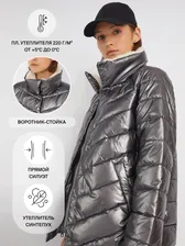 Куртка женская Zolla 02333510L2149500 серая S серый