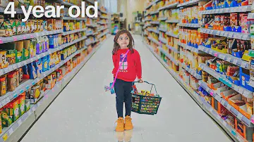 My Daughter Goes Shopping on her Own!