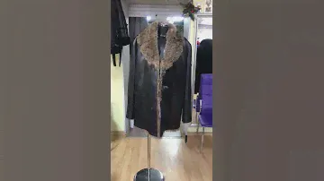 Дубленка мужская кожаная. Полупальто из меха америнансого енота. Магазин меха и кожи Шик в Саратове