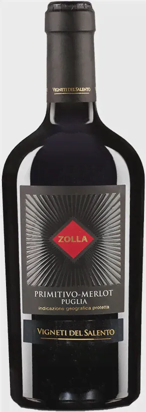 Wine Vigneti del Salento, "Zolla" Primitivo-Merlot, Puglia IGP-0